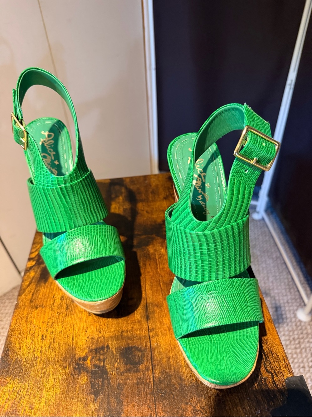 Alice + Olivia By Stacey Bendet Wedges - Picture 2 of 6